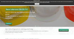 Desktop Screenshot of leitern-schlifski.de