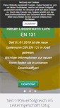 Mobile Screenshot of leitern-schlifski.de